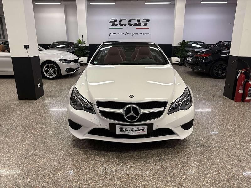 Usata Mercedes E200 184 CV (135 kW) 2016 Bianco Cabrio