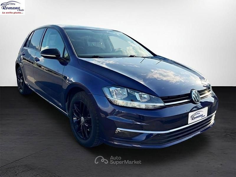 Usata VW Golf VII Business 117 CV (86 kW) 2017 Blu Berlina