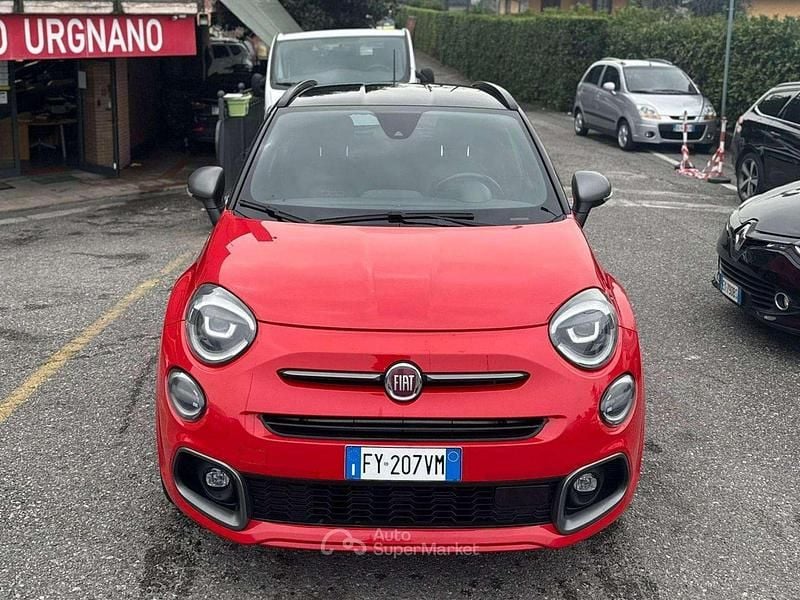 Usata Fiat 500X Sport 150 CV (110 kW) 2019 Rosso SUV