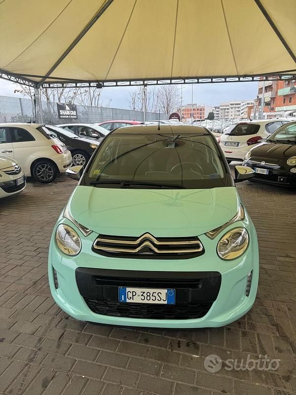 Usata Citroën C1 Shine 2017 Verde Utilitaria