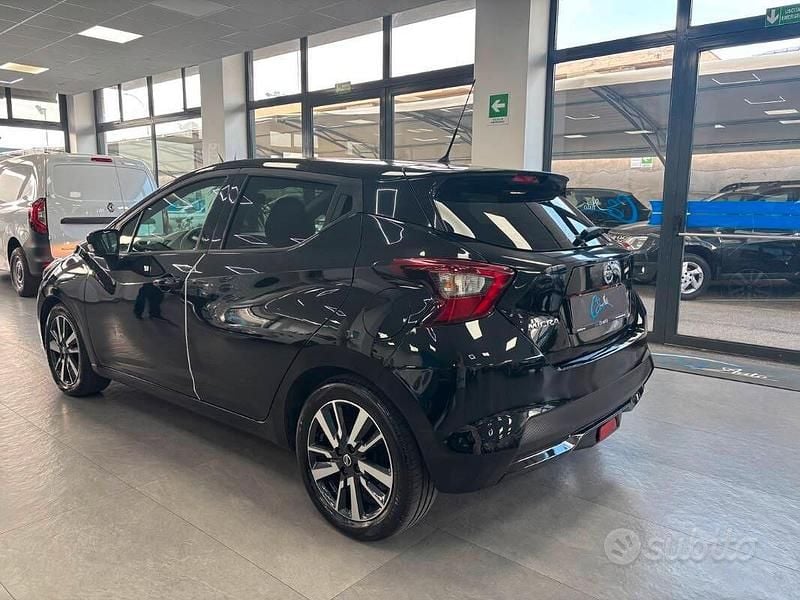Usata Nissan Micra Acenta 90 CV (66 kW) 2018 Nero Utilitaria