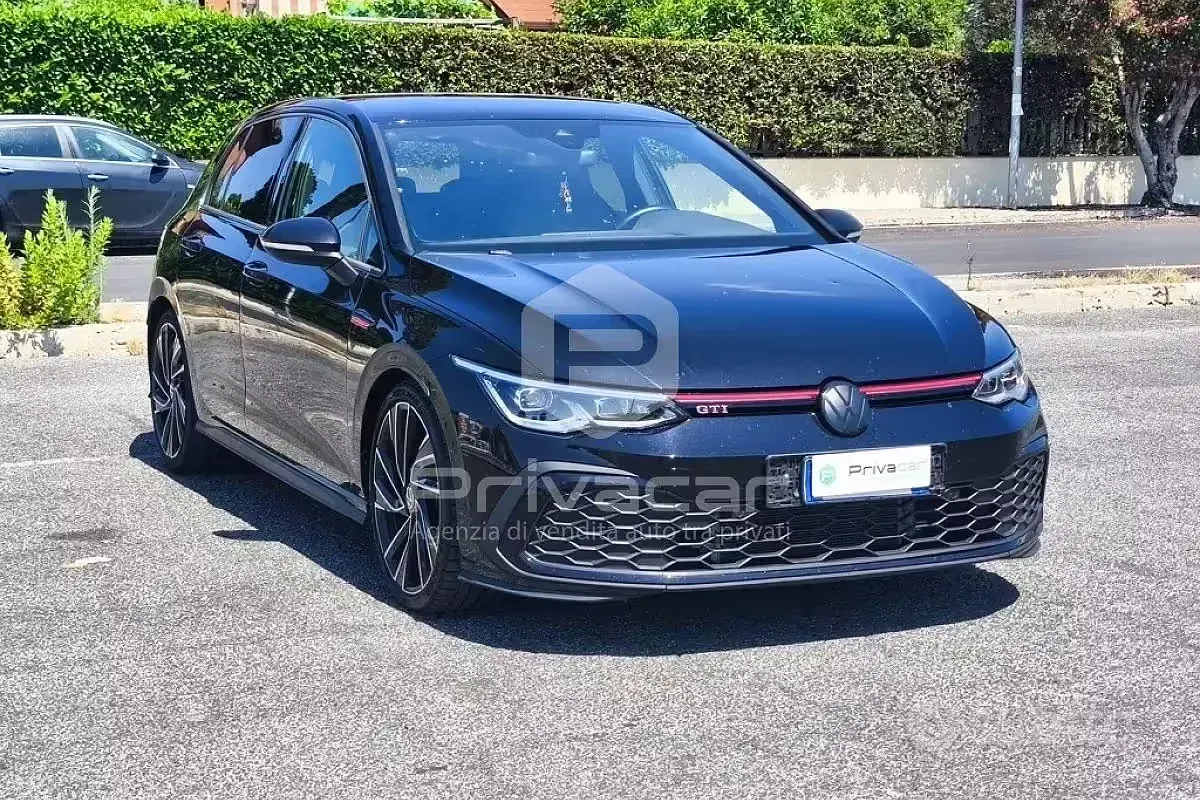 Usata VW Golf VIII GTI 245 CV (180 kW) 2021 Nero Utilitaria