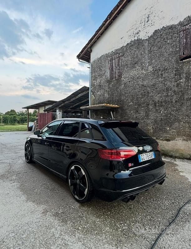 Usata Audi S3 Ambiente 350 CV (257 kW) 2014 Nero Berlina