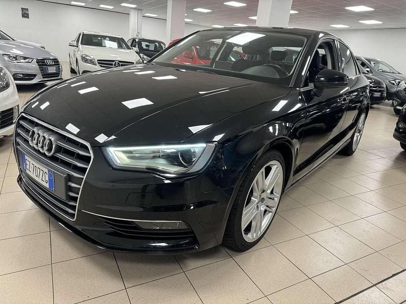 Usata Audi A3 Ambiente 110 CV (80 kW) 2015 Nero Berlina