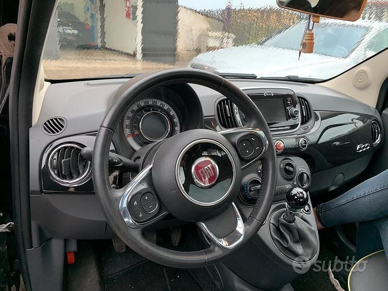 Usata Fiat 500 69 CV (50 kW) 2016 Nero Utilitaria