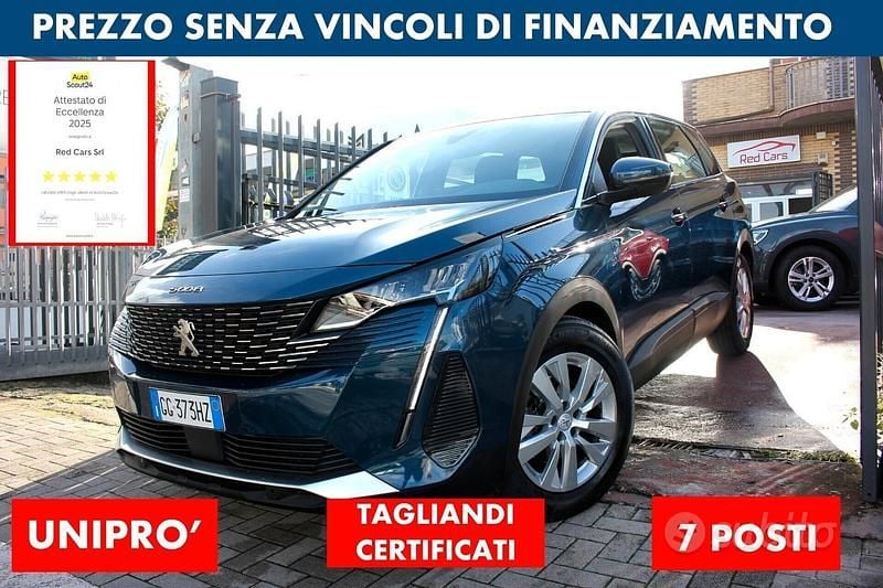 Nero Usata 2021 Peugeot 5008 SUV | 18.450 € (Super prezzo) - Immagine 1/4