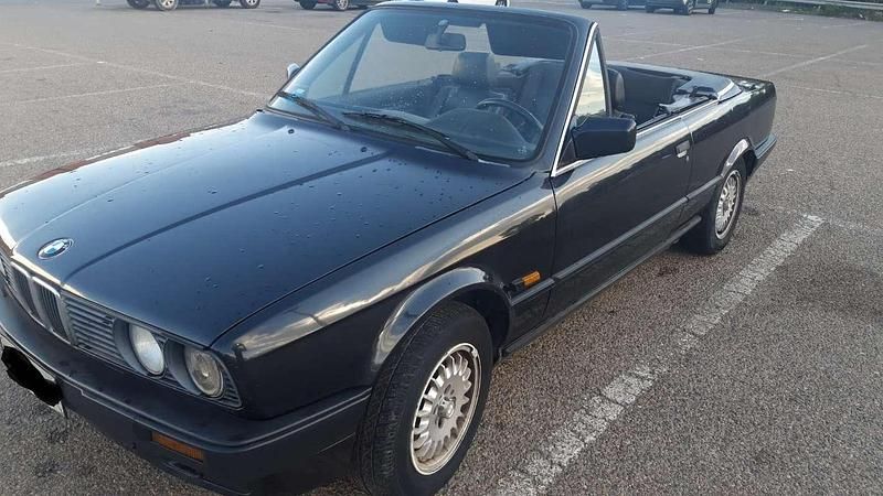 Usata BMW 318 Cabriolet 113 CV (83 kW) 1991 Nero Cabrio