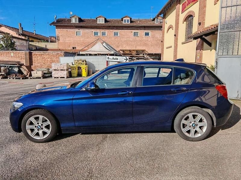 Usata BMW 114 95 CV (69 kW) 2013 Blu/azzurro Utilitaria