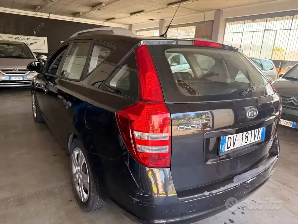 Usata Kia Ceed GT LX 90 CV (66 kW) 2009 Nero Station wagon