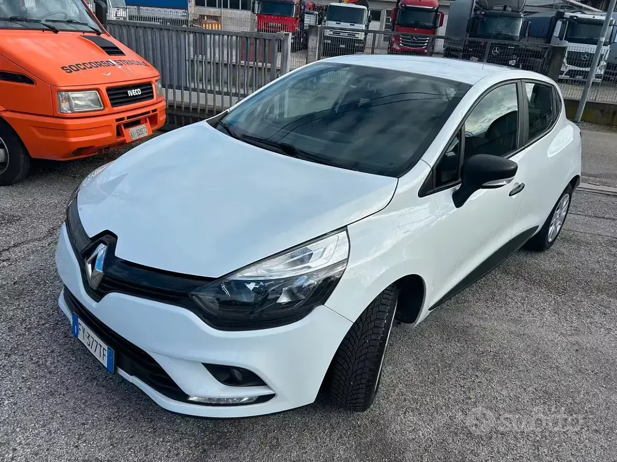 Usata Renault Clio IV 75 CV (55 kW) 2019 Bianco Furgone