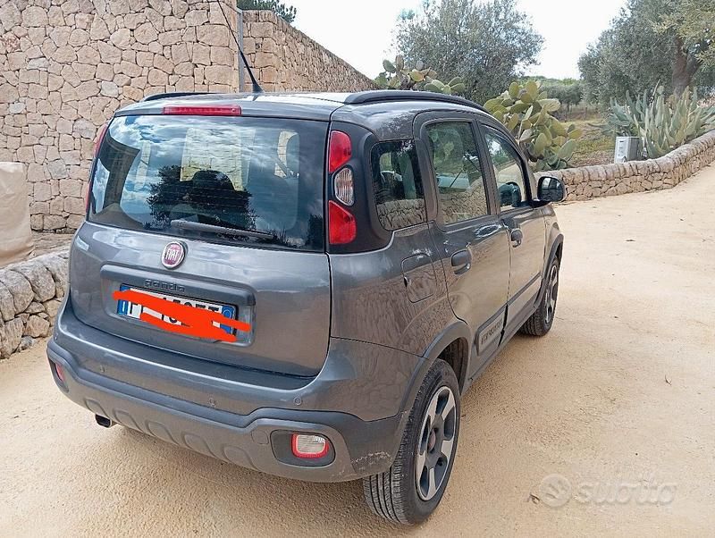 Usata Fiat Panda Cross Cross 2018 Marrone Utilitaria