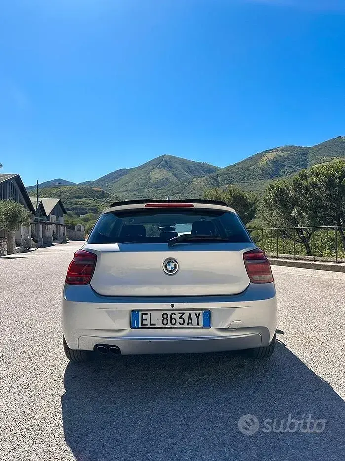 Usata BMW 116 116 CV (85 kW) 2012 Grigio Utilitaria