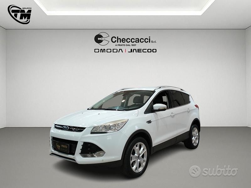 Bianco Usata 2015 Ford Kuga Titanium SUV | 9999 € (Ottimo prezzo) - Immagine 1/4