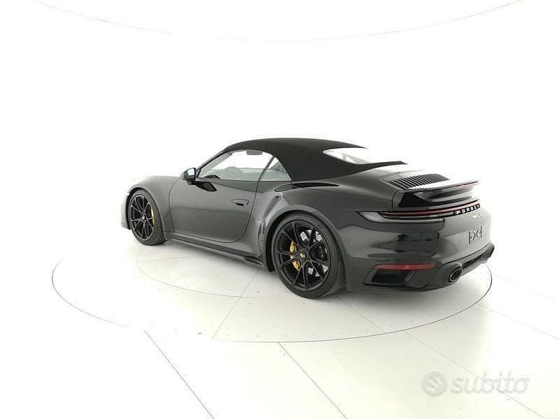 Usata Porsche 911 Turbo S Cabriolet 710 CV (522 kW) 2020 Nero Cabrio