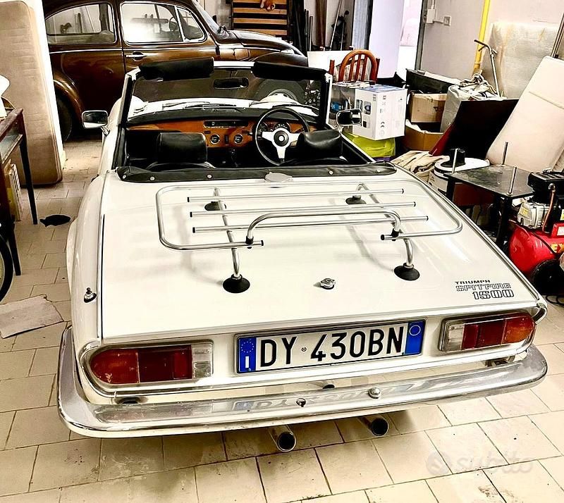 Usata Triumph Spitfire 1970 Bianco Cabrio