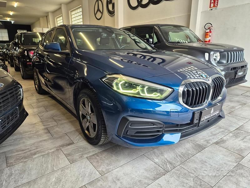 Usata BMW 116 Advantage 109 CV (80 kW) 2022 Blu Utilitaria