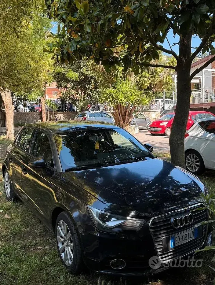 Usata Audi A1 90 CV (66 kW) 2014 Nero Utilitaria