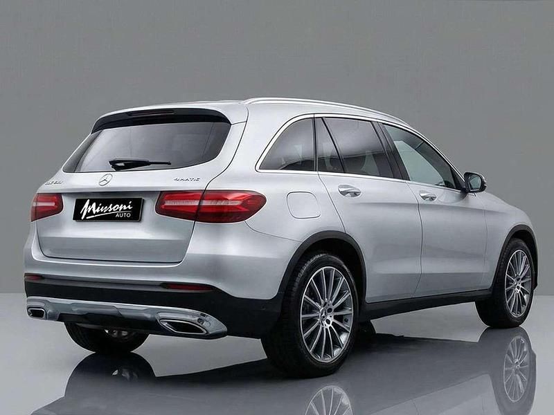 Usata Mercedes GLC250 204 CV (150 kW) 2018 Argento met. SUV