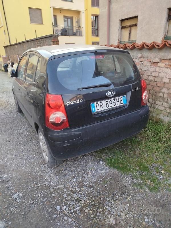 Usata Kia Picanto 2008 Nero Utilitaria