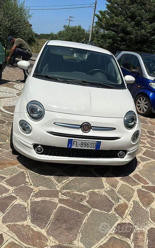 Usata Fiat 500 95 CV (69 kW) 2017 Bianco Berlina