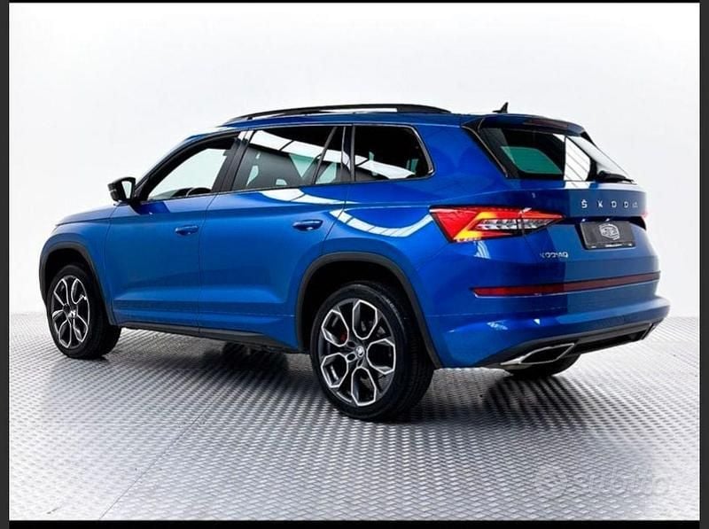 Usata Skoda Kodiaq RS 239 CV (175 kW) 2019 Blu/azzurro SUV