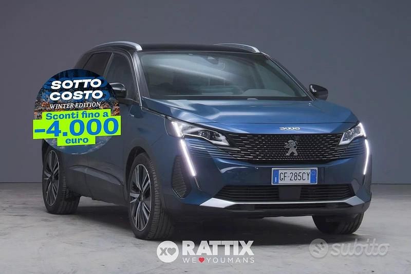 Blu celebes Usata 2021 Peugeot 3008 GT SUV | 16.332 € (Super prezzo) - Immagine 1/4