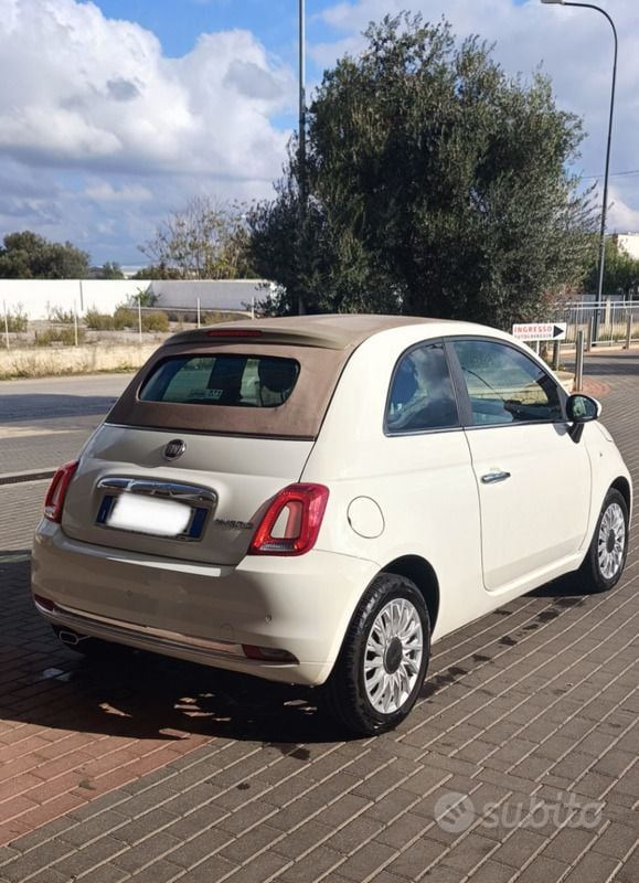Usata Fiat 500 Dolcevita 70 CV (51 kW) 2024 Bianco Cabrio