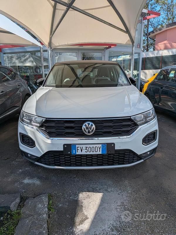 Usata VW T-Roc Style 115 CV (84 kW) 2019 Bianco SUV