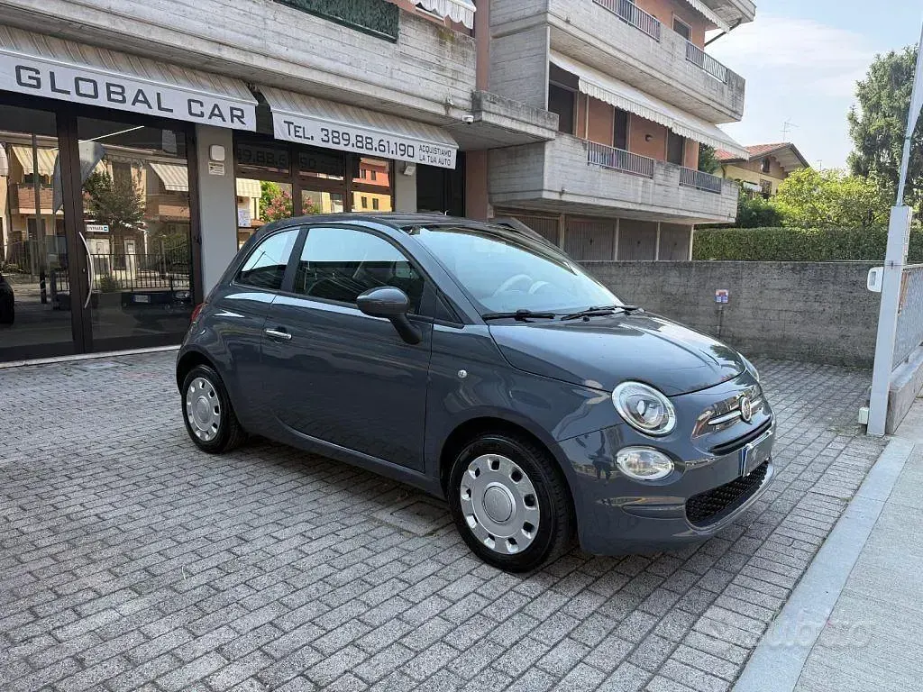 Usata Fiat 500 Pop 69 CV (50 kW) 2016 Grigio Utilitaria