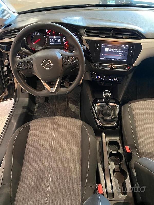 Usata Opel Corsa 100 CV (73 kW) 2021 Nero Utilitaria