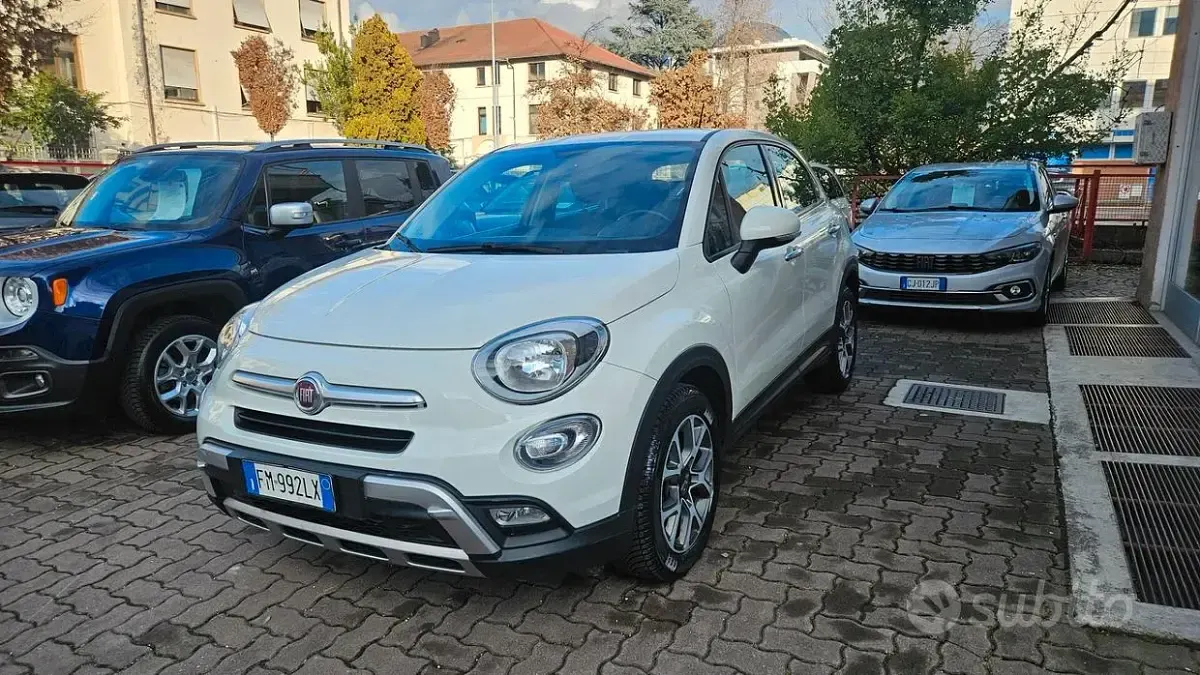 Usata Fiat 500X Lounge 120 CV (88 kW) 2017 Bianco SUV