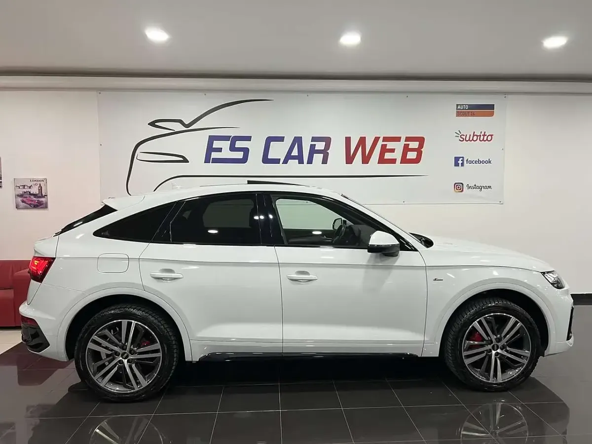 Usata Audi Q5 Sportback S-line plus 204 CV (150 kW) 2021 Bianco SUV