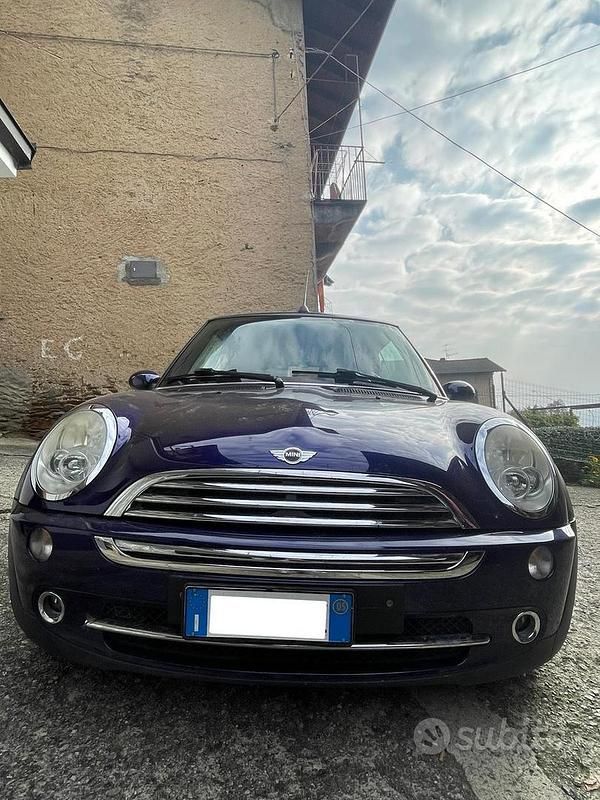 Usata Mini Cooper Cabriolet 2005 Blu Cabrio