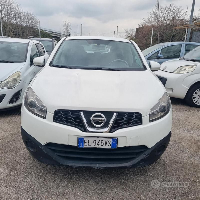 Usata Nissan Qashqai Acenta 110 CV (80 kW) 2013 Bianco SUV