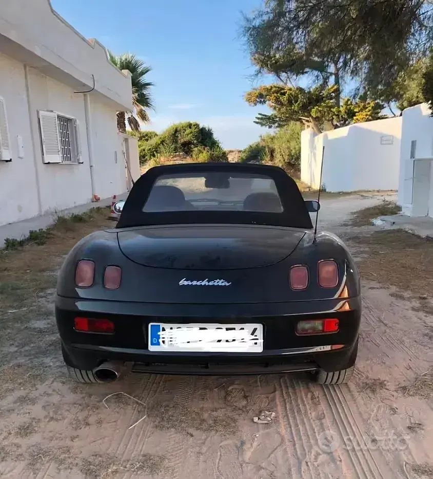 Usata Fiat Barchetta 130 CV (95 kW) 1996 Nero Cabrio
