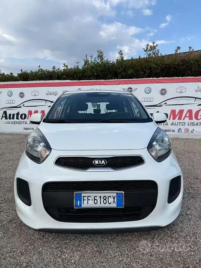 Usata Kia Picanto 67 CV (49 kW) 2016 Bianco Utilitaria