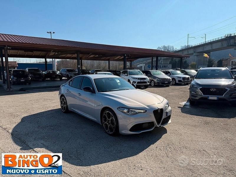 Usata Alfa Romeo Giulia Ti 190 CV (139 kW) 2022 Bianco Berlina
