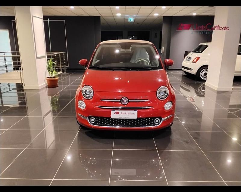 Rosso Usata 2023 Fiat 500C Dolcevita Cabrio | 14.900 € (Cara) - Immagine 1/4