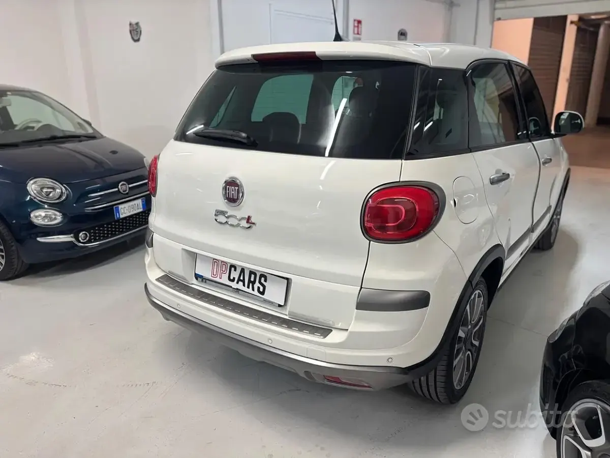 Usata Fiat 500L Cross 95 CV (69 kW) 2018 Bianco Monovolume