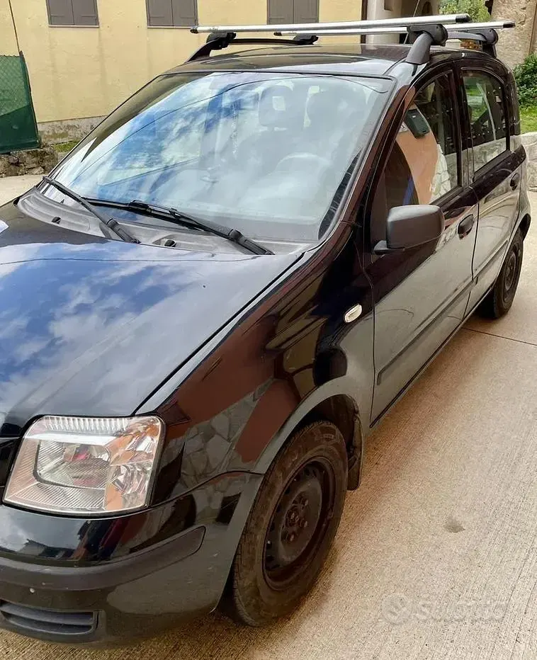 Usata Fiat Panda 69 CV (50 kW) 2009 Nero Utilitaria