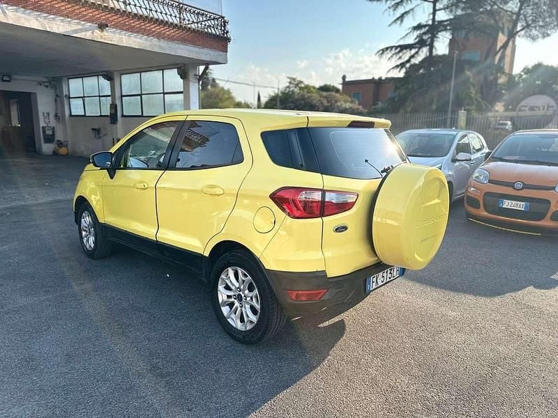 Second-hand Ford Ecosport Titanium S 95 CP (69 kW) 2017 Galben SUV