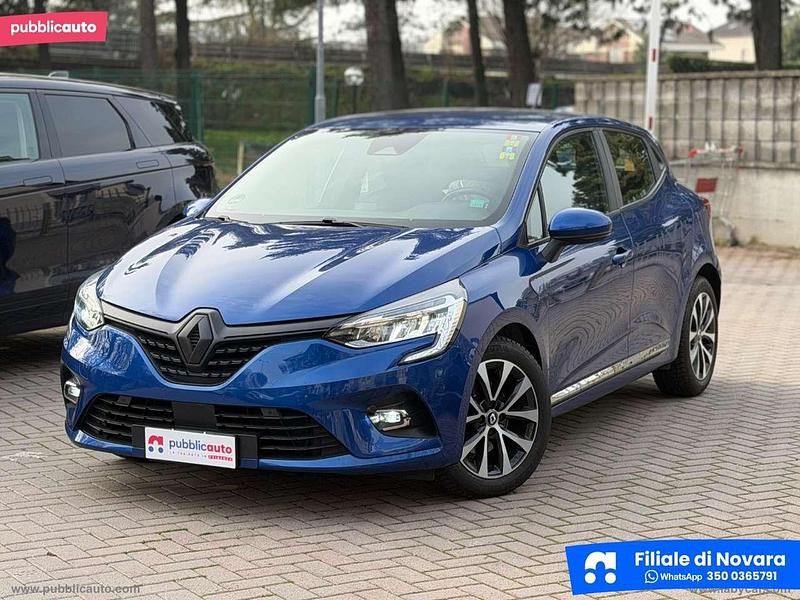 Usata Renault Clio V Intens 86 CV (63 kW) 2020 Blu/azzurro Berlina