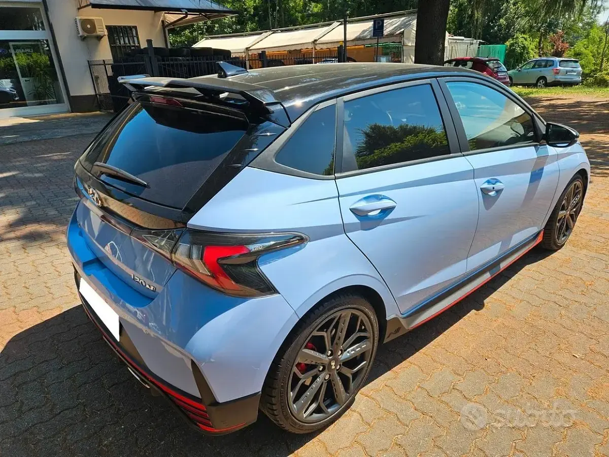 Usata Hyundai i20 N Performance 204 CV (150 kW) 2023 Blu Utilitaria