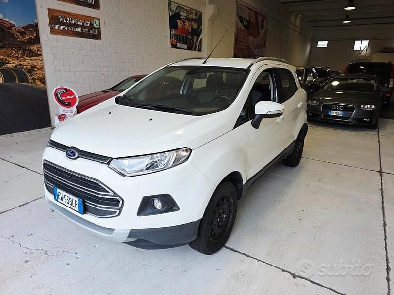 Usata Ford Ecosport 90 CV (66 kW) 2014 Bianco SUV