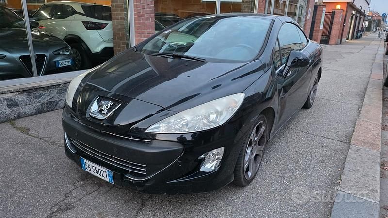 Usata Peugeot 308 CC 156 CV (114 kW) 2010 Nero Cabrio