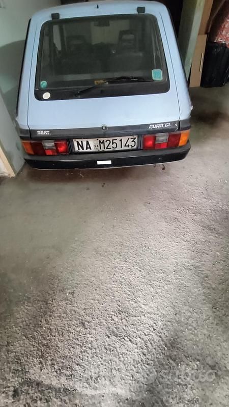 Usata Seat Fura 40 CV (29 kW) 1984 Blu Utilitaria