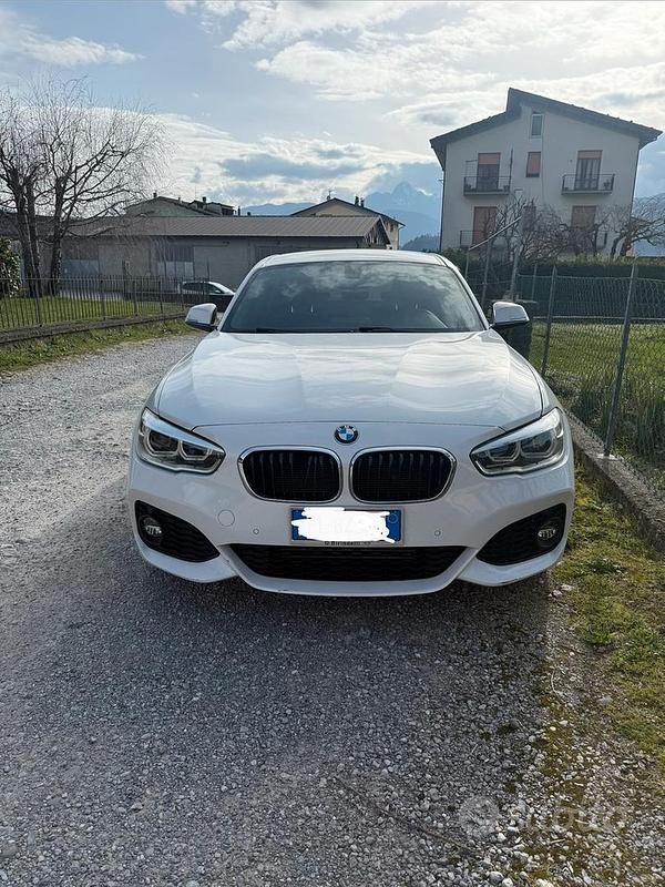 Usata BMW 116 M Sport 2017 Bianco Utilitaria