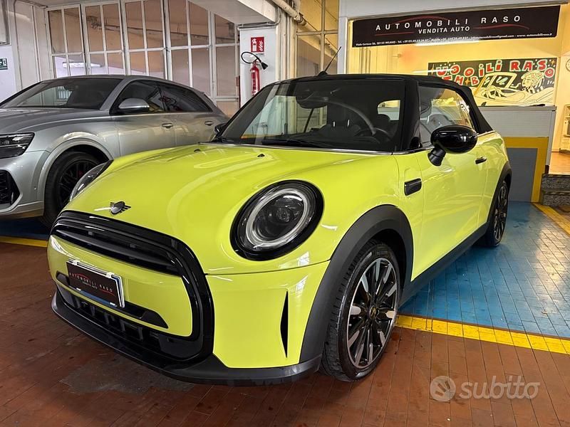 Usata Mini Cooper Cabriolet Classic 136 CV (100 kW) 2023 Verde Cabrio