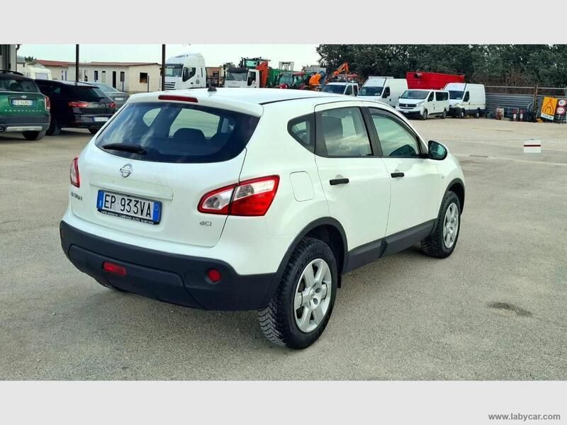Usata Nissan Qashqai Visia 110 CV (80 kW) 2013 Bianco SUV
