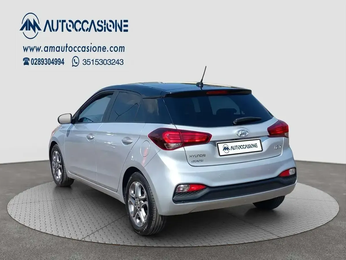 Usata Hyundai i20 Prime 84 CV (61 kW) 2019 Argento Utilitaria
